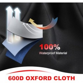 Heavy-Duty Waterproof Deep Fryer Cover with Side Shelf/Cart - Compatible with Bayou Classic 700-704, 700-701, 4 Gallon Fryers - All-Weather Protection, PU Coated Oxford Fabric, Dustproof & Spill-Proof Design, Easy-Clean - Compatible with Bayou Class