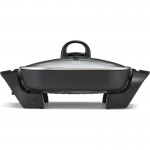 Electric Skillet and Frying Pan with Glass Lid - Nonstick PFOA/PTFE Free Cookware, Removable Heating Probe & Cool-Touch Handle, Dishwasher Safe, 12