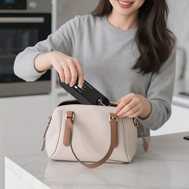 A Portable Rechargeable USB Vacuum Sealer with Three Adjustable Suction Levels And Multiple Usage Modes, Designed for Storing Snacks, Candies, And in Plastic Bags, Making It Convenient for Both Travel And Home Use