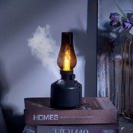 Kerosene Lamp-shaped Humidifier with a , Warm, Non-glaring Light, Suitable for Living Rooms, Bedrooms, and Offices. Classic Style, Beautiful and Compact Humidifier, USB Powered,  Humidifier, Perfect for  Enthusiasts.