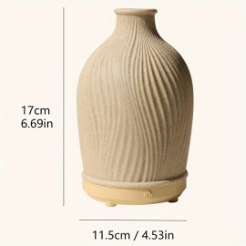 Handmade resin cover, Soundwave technology aroma diffuser, Aroma humidifier, Soundwave technology humidifier, Compatible with essential oil, Auto Shut-Off, Easy-to-Use, USB-Powered, Suitable for various room types. Ideal gift.