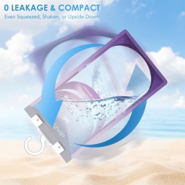 Lavender Scent Moisture Absorbers - 20 Pack Hanging Dehumidifier Bags for Odor and Humidity Control in Cars, Closets, Bathrooms, Bedrooms, and Basements (9.8 oz)