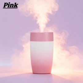 Small Colorful Light Mini Humidifier and Aromatherapy Diffuser, Home Office Desktop Convenient, Silent Operation, USB Power Supply, Christmas and Halloween, a Must for Holiday Gifts.