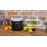 Countertop Ice Maker With Handle | Produces 26 Pounds Of Ice Within 24 Hours, Makes 9 Ice Cubes In 6 Minutes, Portable with Basket and Ice Scoop, Suitable for Malls/Warehouses/Offices