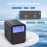 Ice Maker Machine 9 Cubes In 6 Mins 2 Sizes Of Bullet Ice For Home Kitchen Camping RV, Smart Touch Low Noise Home Travelling Portable, Self-Cleaning Ice Machine 26.5lbs In 24Hrs