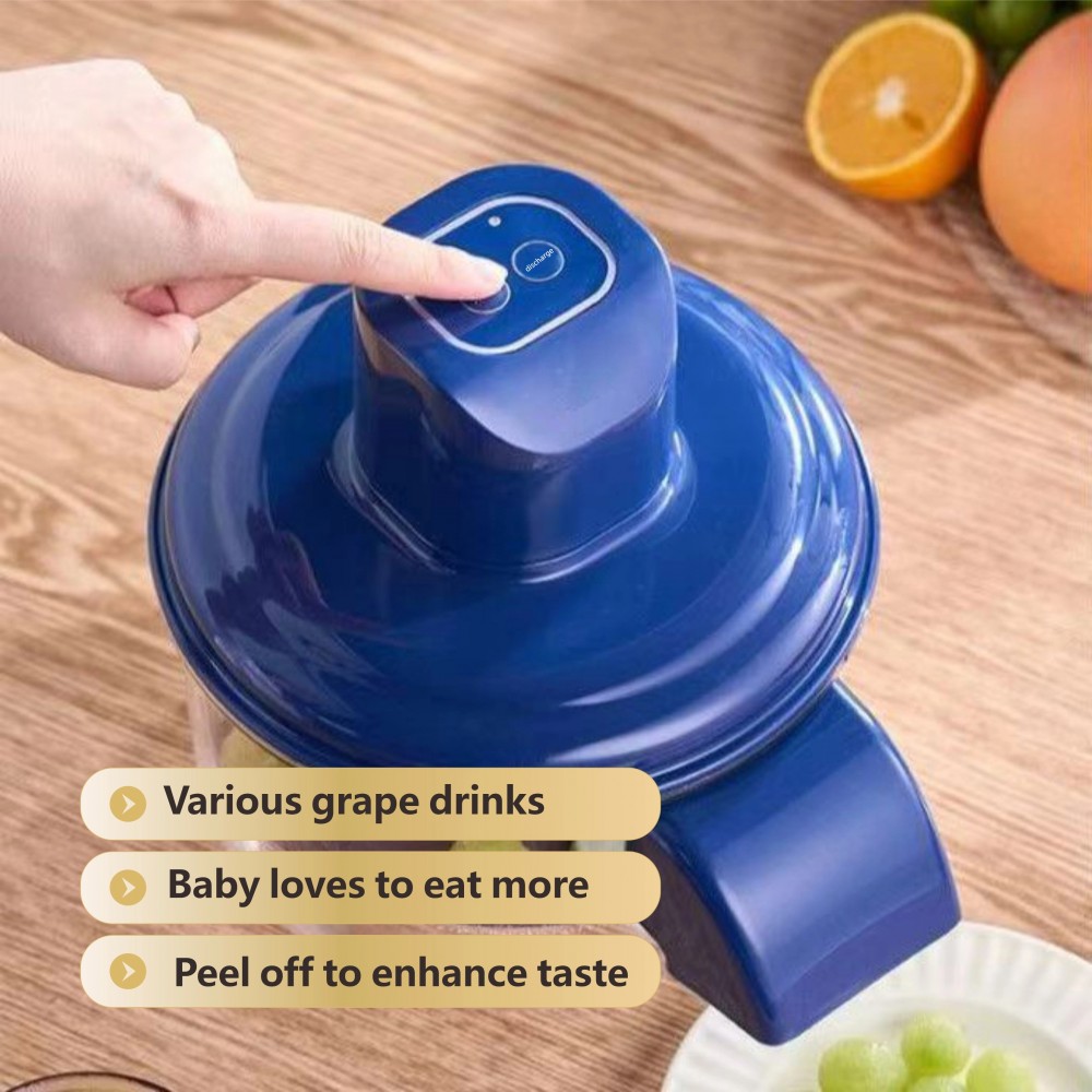 Home Kitchen Appliance Grape Pitter, Automatic Electric Fruit Seed Remover for Green Raisins, Fruit Preparation, Handheld Device, Reliable Performance, Kitchen Gadget, Electric Peeler, Meal Preppers