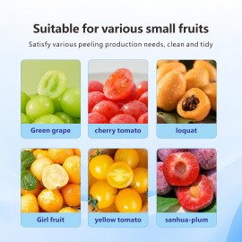 Home Kitchen Appliance Grape Pitter, Automatic Electric Fruit Seed Remover for Green Raisins, Fruit Preparation, Handheld Device, Reliable Performance, Kitchen Gadget, Electric Peeler, Meal Preppers