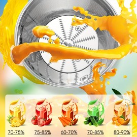 Christmas Gifts, Powerful Juicer, 1200W Juicer Machine With 3