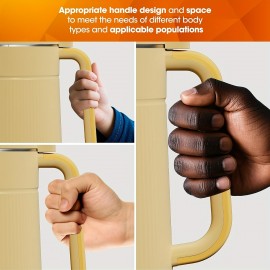 All-in-One Soy/Nut Milk Machine - 34oz Auto-Cleaning Juicer, Boil-Free Wall Breaking, Temp Adjustable, 1-Touch Operation, Stainless Steel Design for Home Kitchen