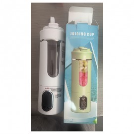 [Smart Juicer Cup] 530ml Large Capacity Smart One-Touch Juicer Cup | 12 Blades & 50W High Power, Auto-Cleaning with Water, USB Rechargeable, Food-Safe ABS Material, Non-Slip Base, Efficient & Fast Nutrition Manager